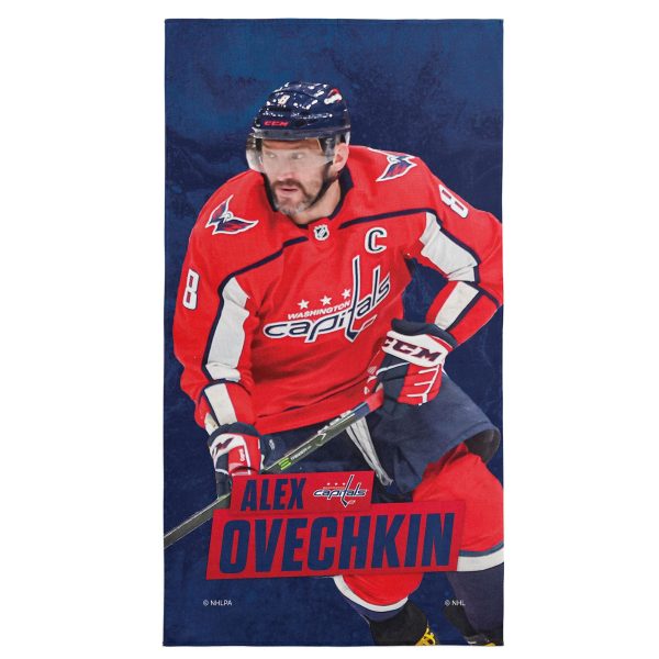 Washington Capitals Alex Ovechkin NHL Beach Towel 30X60 Inches Cheap