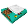 Warner Bros. Scooby-Doo Merry Silk Touch Throw Blanket 50x60 Inches Discount