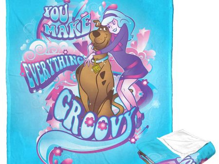 Warner Bros. Scooby-Doo You Are Groovy Silk Touch Throw Blanket 50x60 Inches Online Hot Sale