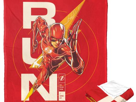 Warner Bros. The Flash Run Silk Touch Throw Blanket 50x60 Inches For Discount