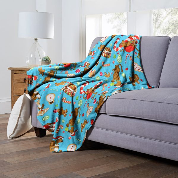 Warner Bros. Scooby-Doo Festive Scooby Sweets Silk Touch Throw Blanket 50x60 Inches Hot on Sale