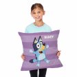 Bluey Roll Call Bluey Throw Pillow 18x18 Inches Online