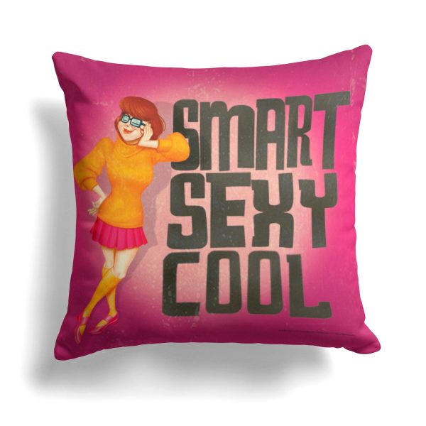 Warner Bros. Scooby-Doo Nerds Cool Throw Pillow 18x18 Inches For Discount