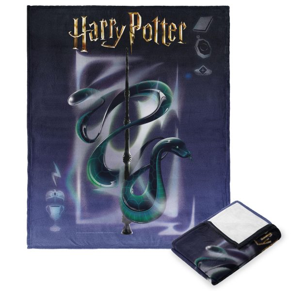 Warner Bros. WB 100 Defender of Magic Silk Touch Throw Blanket 50x60 Inches Cheap