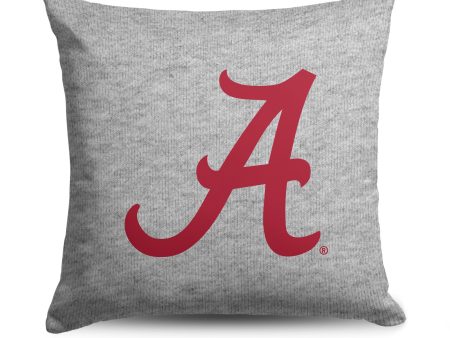 Alabama Crimson Tide NCAA Logo Sweatshirt Pillow 16 Inches Online now