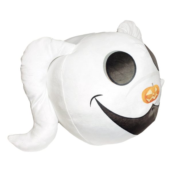 Disney Nightmare Before Christmas Zero Face Round Cloud Pillow 11 Inches on Sale