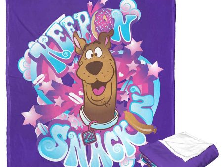 Warner Bros. Scooby-Doo Keep Snackin  Silk Touch Throw Blanket 50x60 Inches Supply