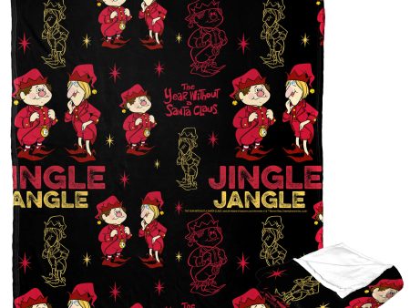 Warner Bros. Year Without A Santa Claus Jingle And Jangle Silk Touch Throw Cheap