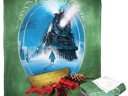 Warner Bros. Polar Express Round Trip Silk Touch Throw Blanket 50x60 Inches Online Sale