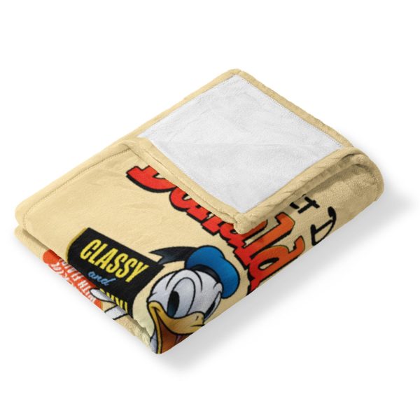 Disney Donald Duck Living Legend Silk Touch Throw Blanket 50x60 Inches For Discount