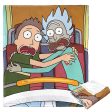 Warner Bros. Rick and Morty Hold On Silk Touch Throw Blanket 50x60 Inches Cheap