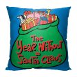 Warner Bros. Year Without A Santa Claus Bag Of Toys Throw Pillow For Sale