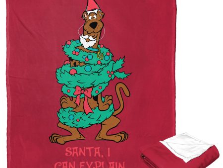 Warner Bros. Scooby-Doo Santa I Can Explain Silk Touch Throw Blanket 50x60 Inches Online