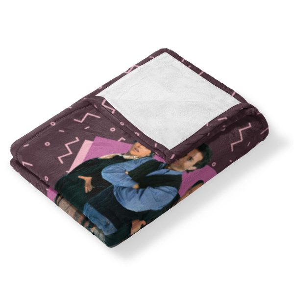 Warner Bros. Seinfeld The Gang Silk Touch Throw Blanket 50x60 Inches Discount