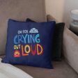 Disney Inside Out 2 Crying Out Loud Throw Pillow 18x18 Inches Fashion