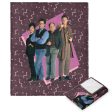 Warner Bros. Seinfeld The Gang Silk Touch Throw Blanket 50x60 Inches Discount