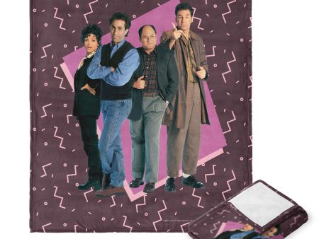 Warner Bros. Seinfeld The Gang Silk Touch Throw Blanket 50x60 Inches Discount