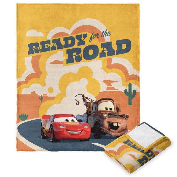 Disney Pixar Cars Road Ready Silk Touch Throw Blanket 50x60 Inches Online Sale