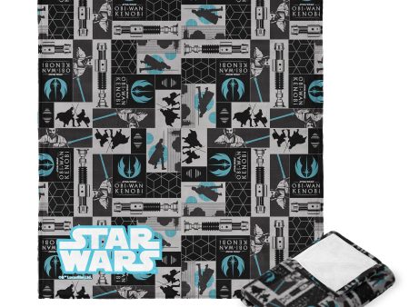 Disney Obi-Wan Obi-Wan Patterns Silk Touch Throw Blanket 40X50 Inches on Sale