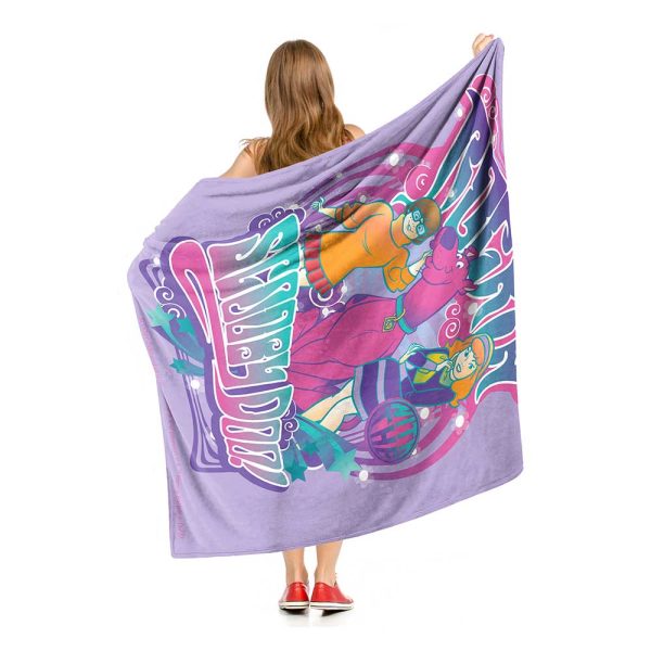 Warner Bros. Scooby-Doo Rockin  Silk Touch Throw Blanket 50x60 Inches Online Sale