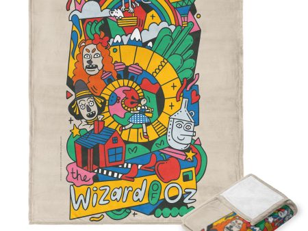 Warner Bros. WB 100 Funky Wiz Silk Touch Throw Blanket 50x60 Inches Fashion