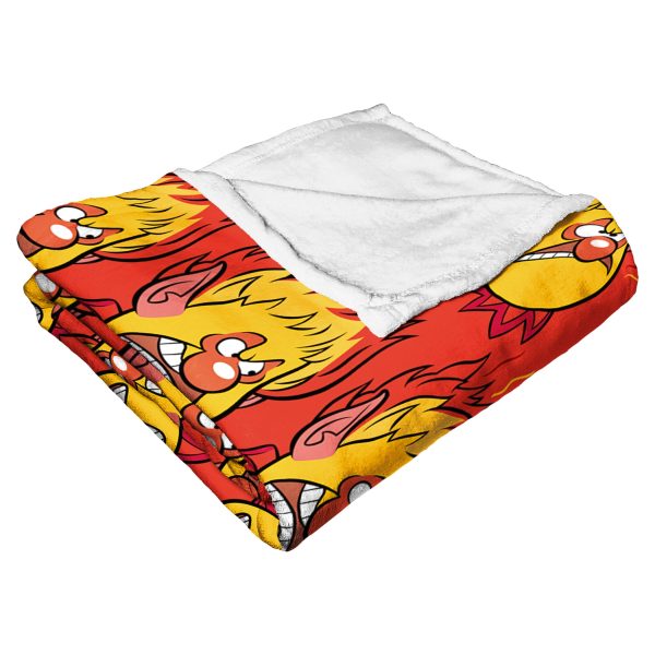 Warner Bros. Year Without A Santa Claus Flaming Mad Silk Touch Throw Online Sale