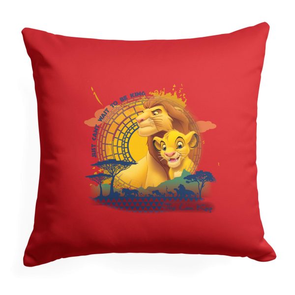 Disney Lion King Can t Wait Throw Pillow 18x18 Inches Online Sale