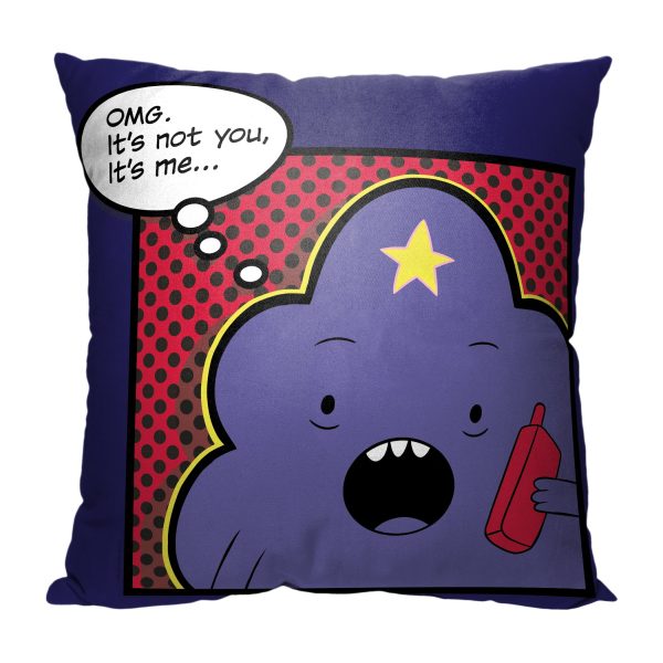 Cartoon Network Adventure Time Its Not You Its Me Throw Pillow 18x18 Inches Online now