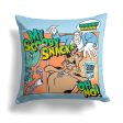 Warner Bros. Scooby-Doo Uh Oh My Scooby Snacks Throw Pillow 18x18 Inches on Sale