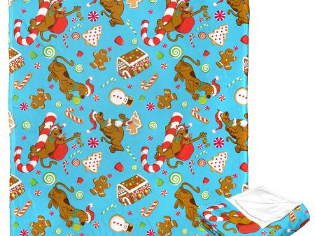 Warner Bros. Scooby-Doo Festive Scooby Sweets Silk Touch Throw Blanket 50x60 Inches Hot on Sale