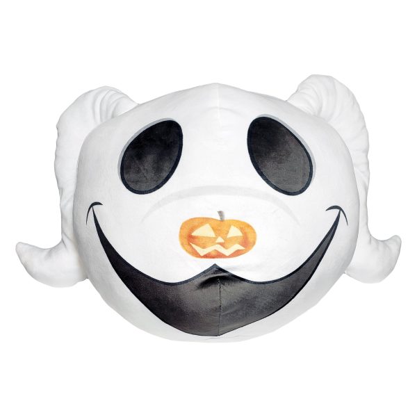 Disney Nightmare Before Christmas Zero Face Round Cloud Pillow 11 Inches on Sale