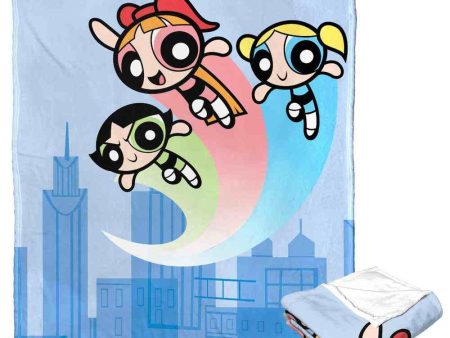 Cartoon Network Powerpuff Girls Protectors Of Townsville Silk Touch Throw Blanket 50x60 Inches Online Sale