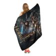 Warner Bros. The Hobbit Unexpected Journey Micro Raschel Throw Blanket 46x60 Inches on Sale