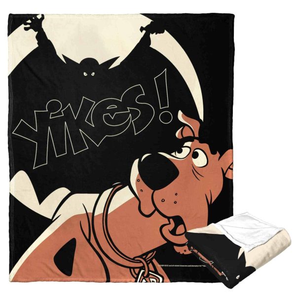 Warner Bros. Scooby-Doo Yikes Silk Touch Throw Blanket 50x60 Inches Hot on Sale