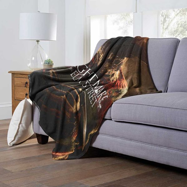 Warner Bros. Nightmare on Elm Street Poster Silk Touch Throw Blanket 50x60 Inches Fashion