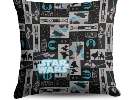 Disney Obi-Wan Obi-Wan Patterns Throw Pillow 18X18 Inches Discount