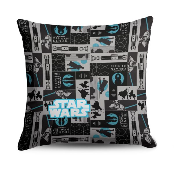 Disney Obi-Wan Obi-Wan Patterns Throw Pillow 18X18 Inches Discount