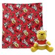 Winnie The Pooh Festive Friends Character Hugger Pillow & Silk Touch Throw Blanket Set 40x50 Inches Cheap