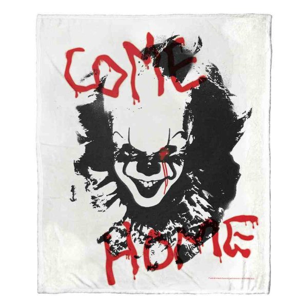 Warner Bros. It Chapter 2 It Graffiti Silk Touch Throw Blanket 50x60 Inches Discount