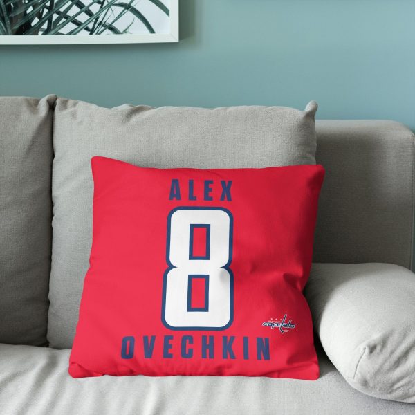 Washington Capitals Alex Ovechkin NHL Throw Pillow 18X18 Inches For Cheap