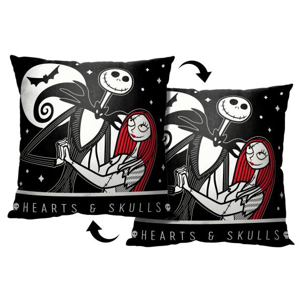 Disney Nightmare Before Christmas Scream Team Throw Pillow 18x18 Inches For Sale