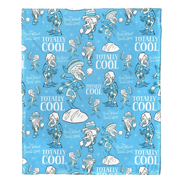 Warner Bros. Year Without A Santa Claus Totally Cool Silk Touch Throw Discount