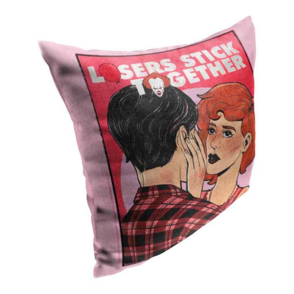 Warner Bros. It Losers Stick Together Throw Pillow 18x18 Inches Online now