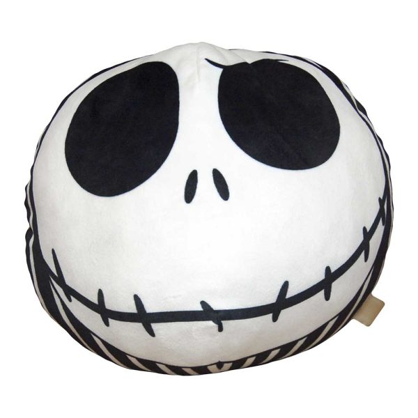 Disney Nightmare Before Christmas Jack Grin Round Cloud Pillow 11 Inches Discount