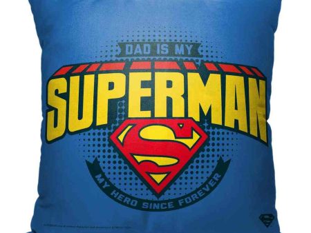 Warner Bros. Superman Dad Is Superrman Throw Pillow 18x18 Inches Supply