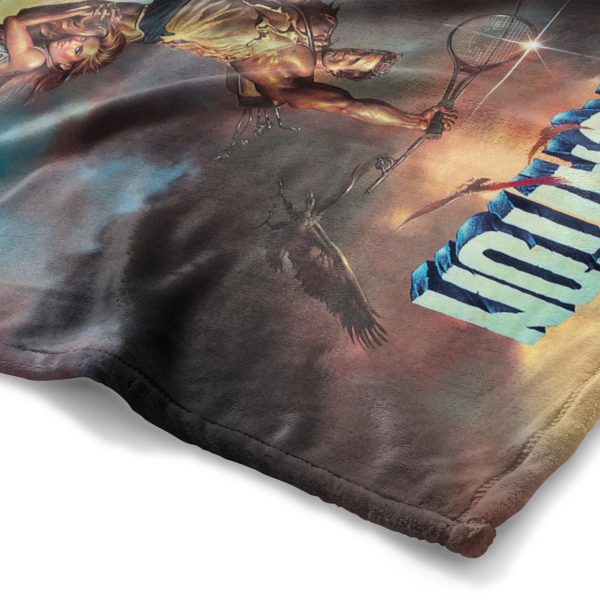 Warner Bros. WB 100 Hunky Poster Silk Touch Throw Blanket 50x60 Inches Cheap