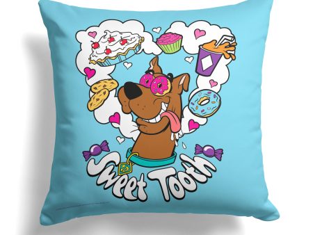 Warner Bros. Scooby-Doo Sweet Tooth Throw Pillow 18x18 Inches Online Hot Sale