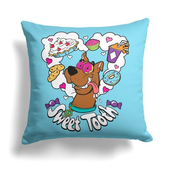 Warner Bros. Scooby-Doo Sweet Tooth Throw Pillow 18x18 Inches Online Hot Sale