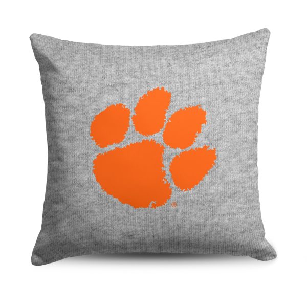 Clemson Tigers NCAA Logo Sweatshirt Pillow 16 Inches For Cheap