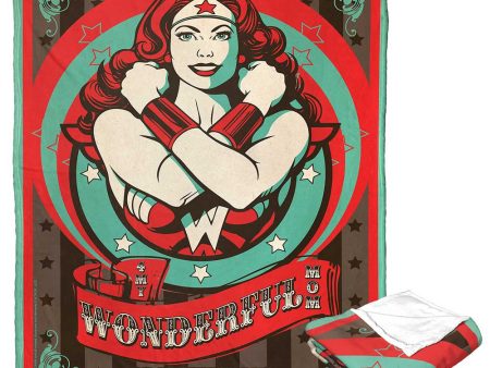 Warner Bros. Wonder Woman Wonder Parent Silk Touch Throw Blanket 50x60 Inches Supply